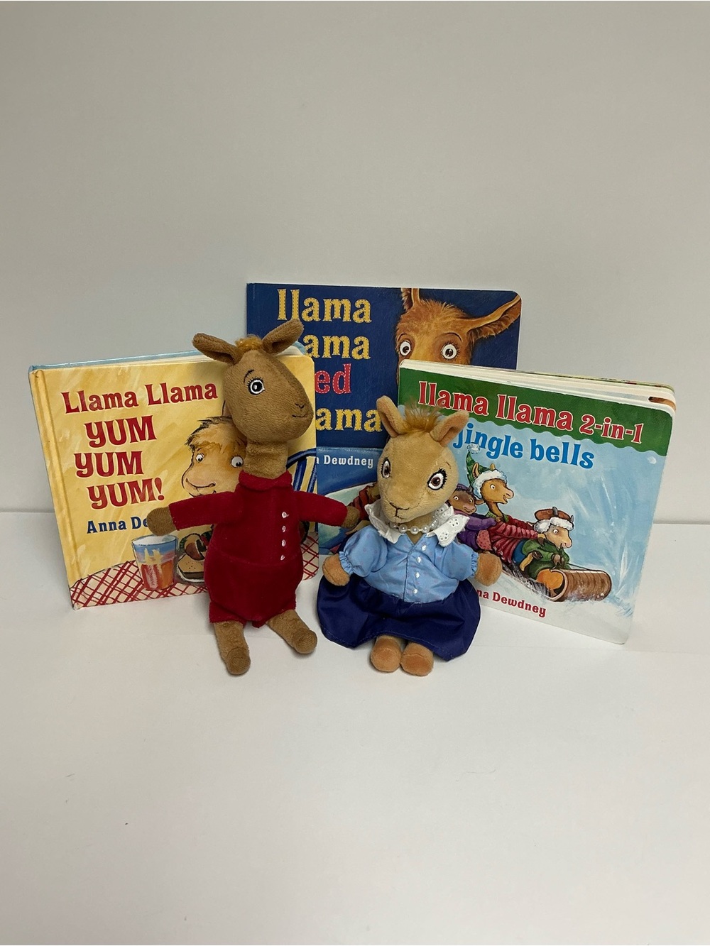 Llama Llama Red Pajama Lot- Books & Plush Set